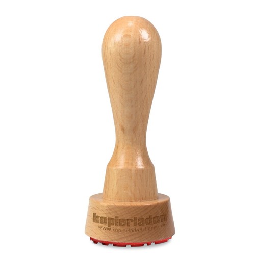 Personalisierter holzstempel - personalisierter,