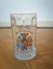 Alter Humpen Bierkrug Studentika Burschenschaft 