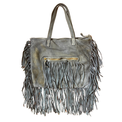 Boho ledertasche fransen - boho,