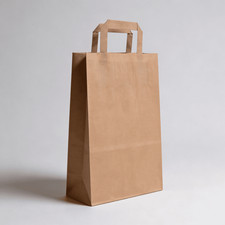 Papiertragetaschen Braun 22 +