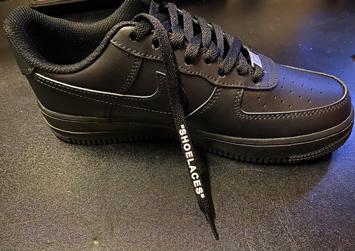 Nike air force black - black, –