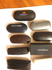 8x Brillenetui Konvolut