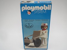 Playmobil System 3362 "Krankenschwester mit Rollstuhl" (in OVP) selten / RAR! #2