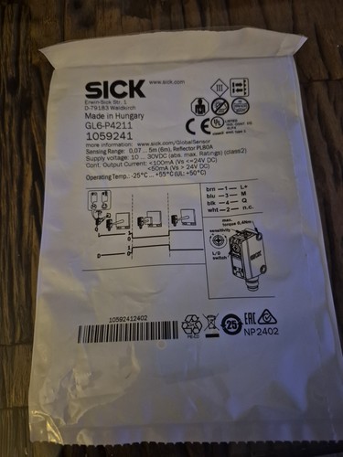 Sick refexions licht taster - refexions,