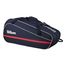 Wilson 6Pk Team Racket Bag 2025 Navy Schlägertasche Blau -  Neu