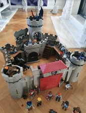 Playmobil Knights 6001 Falkenritterburg mit Kanone und viel Zubehör 