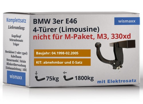 Anhängerkupplung abnehmbar - anhÄngerkupplung,