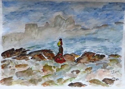 Bild aquarell original