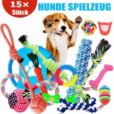 15 Stück Hunde Spielzeug Set