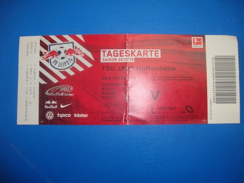 Ticket rb leipzig 1899 - ,