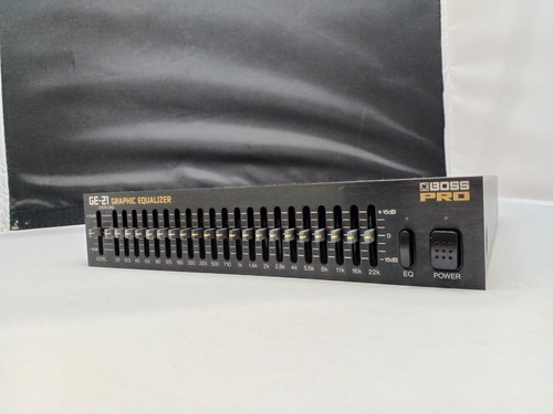 Boss graphic equalizer - ge-21,