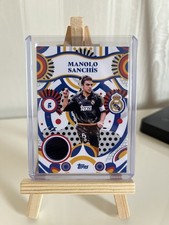 Manolo Sanchis - Real Madrid Team Set 24/25 -Topps Match Worn Relic Patch Legend