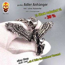 1 großer Adler Anhänger