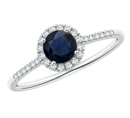 14k massiv gold saphir - massiv,