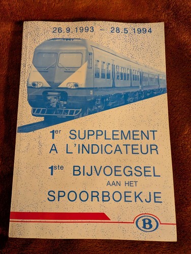 Belgisches kursbuch beilage - belgisches,