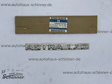 Schriftzug Emblem Astra 1.7 D Chrom für Opel Astra F 90510790 5177045 NEU