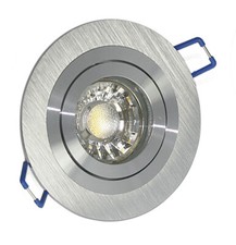 LED Einbaustrahler Einbauspot Niedervolt Spot IP20 GU5.3 MR16 12V opt. mit Trafo