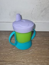Tupperware Trinklerntasse für Kleinkinder Grün Blau Schnabel Kinderbecher