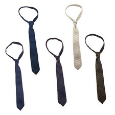 1/6 Scale Male's Grid Tie for 12 Inch Action Figures Decoratives