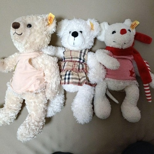 Steiff plüschtier 3er set - steiff,