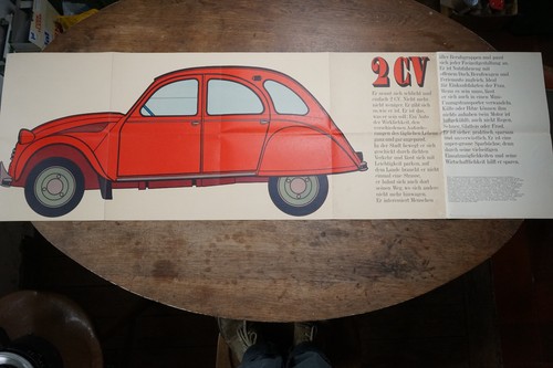 Poster citroen ente wagen - poster,