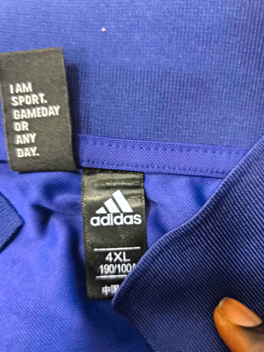 Adidas herren polo blau - blau, 4xl