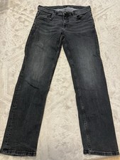 Watsons Jeans Herren Grau Washed Schwarz Baumwolle Gr 48 S