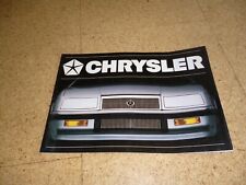 Chrysler Prospekt deutsch