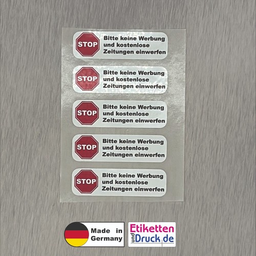 Aufkleber stop bitte - aufkleber,
