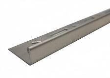10x L-Profil Edelstahlschiene glänzend Fliesenschiene L2,5m 8-10-11-12,5-15-20mm
