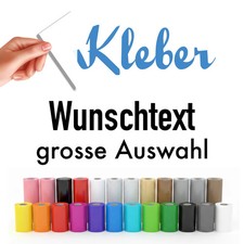 Kleber Wunschtext Aufkleber