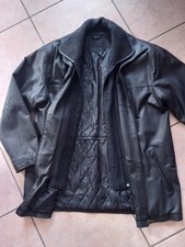 Vintage Lederjacke Schwarz Gr
