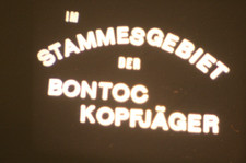 Super 8 Film"Privat"Bontoc-Kopfjäger"" auf 120 Meter Spule.... Color Tonfilm