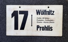 Straßenbahn Schild /