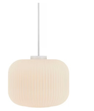 Nordlux Pendel Hänge Leuchte Lampe MILFORD in Opal Design weiß