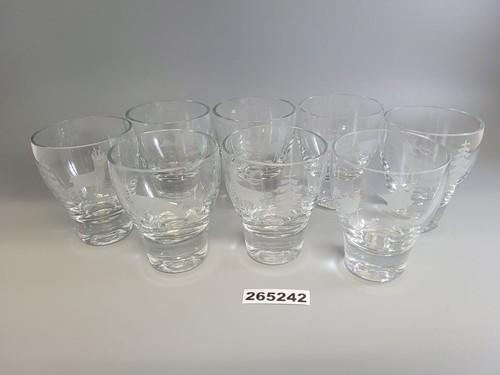 Schnaps gläser reh hirsch - 8x,