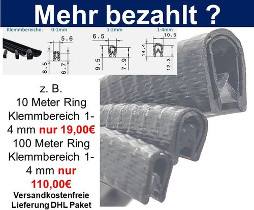 Kantenschutz gummi kanten - gummi,