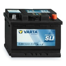 VARTA C20 Autobatterie, 55Ah