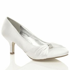DAMEN SATIN NIEDRIGER