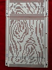 Muster Lochkarten Deco A  zwei