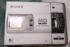 SONY Minidisc MD Walkman Player Recorder MZ-R50 JUNK Silber Japan