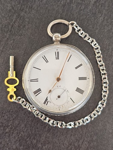 Waltham silber taschenuhr - waltham,