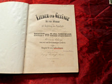 SCHUMANN Lieder und Gesänge für eine Stimme und Klavier (Tiefere Stimme)