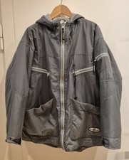 IQ Jacke gefüttert grau Gr L