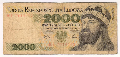 1979 polen 2000 - 2000, zlotych
