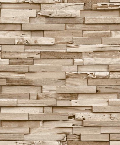 Vliestapete effekt holz - vliestapete,