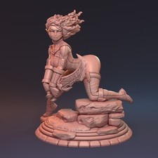 Elf assassinin miniatur dunkel - miniatur,