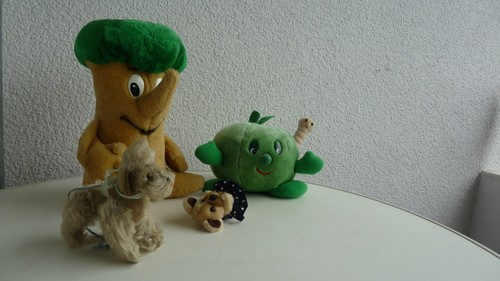 Original steiff hund 1960 - original, (1960