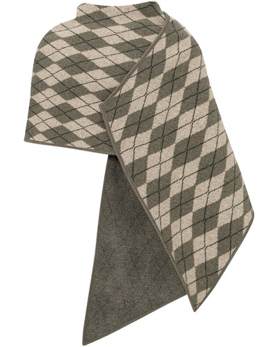 Stapf argyle schal bergminze - argyle-schal,