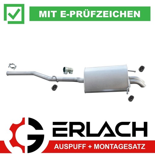 Endschalldämpfer für